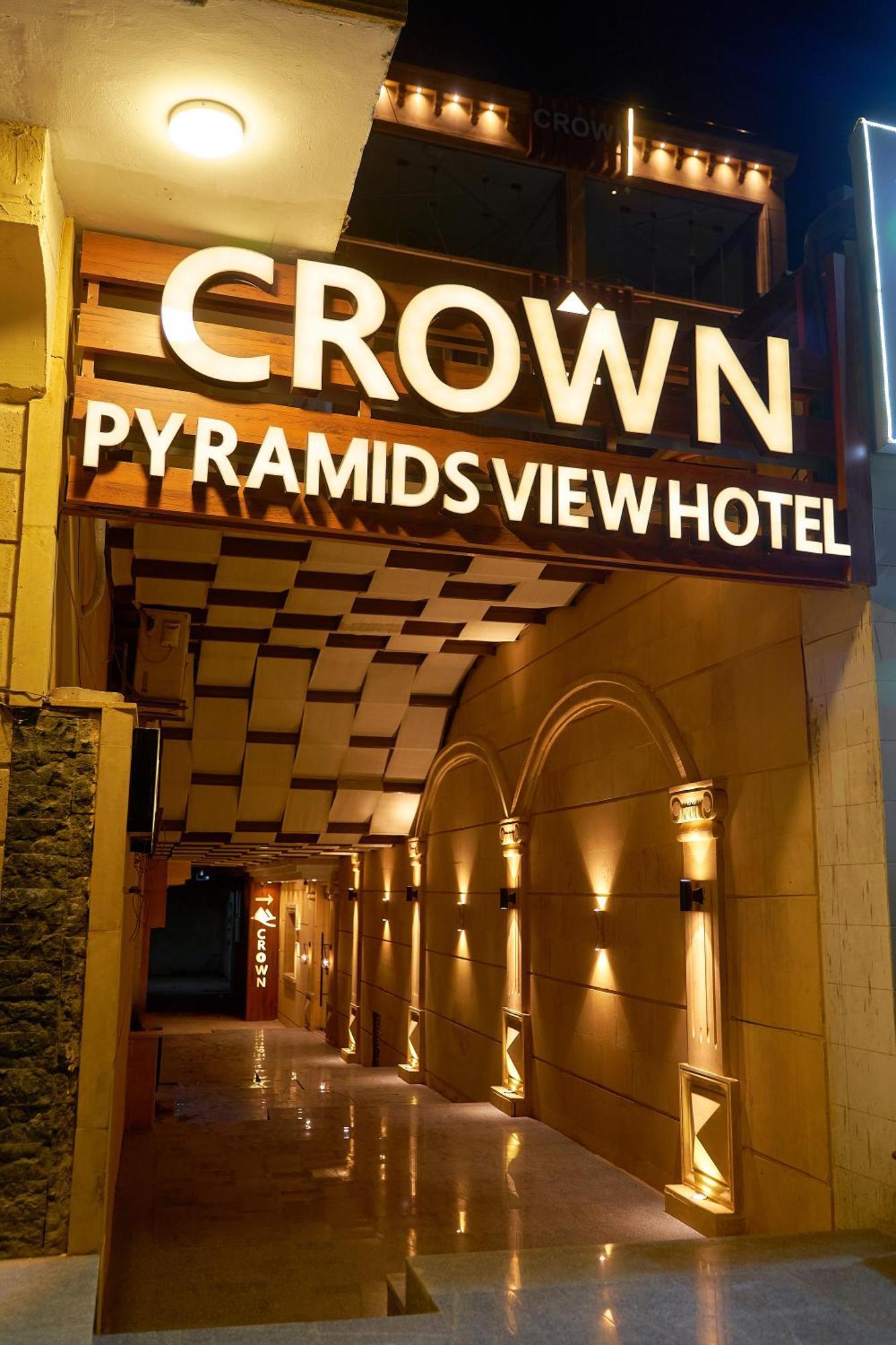 Crown Pyramids View Hotel Giza 外观 照片